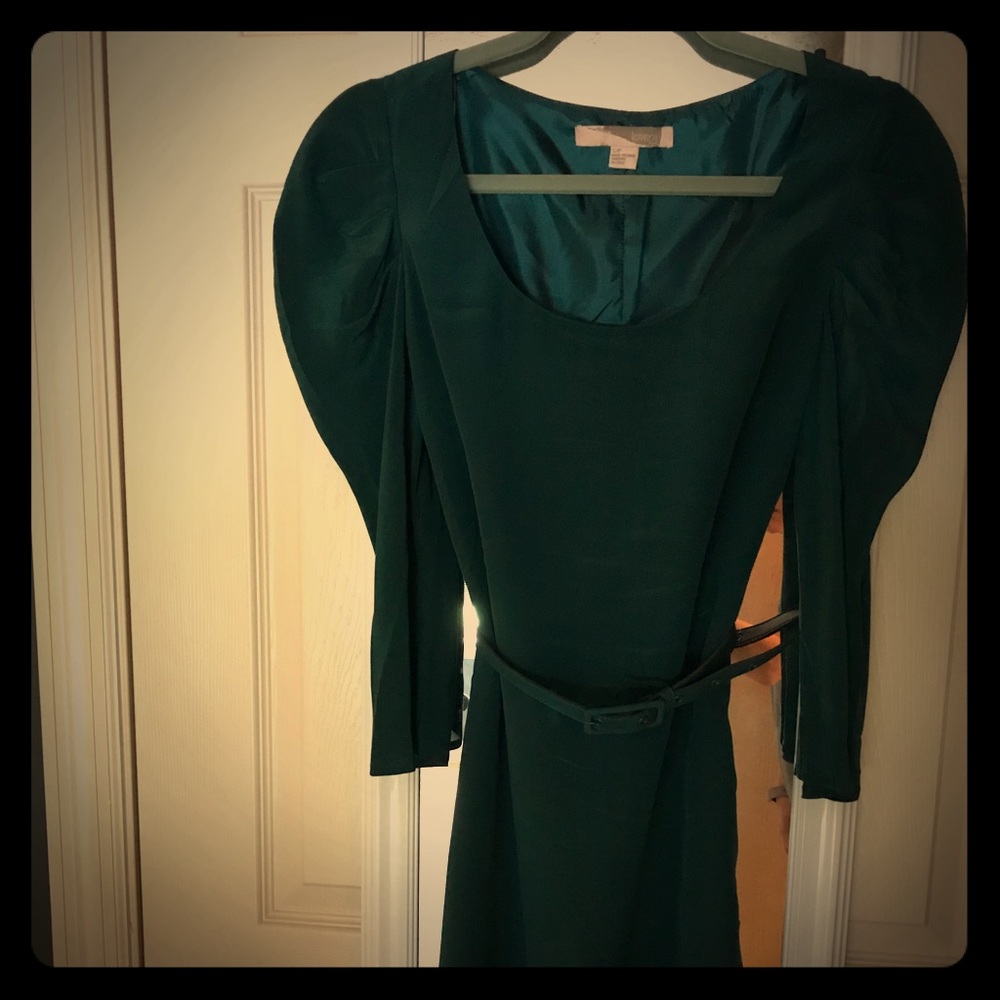Greenish Blue classy dress!